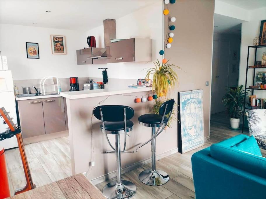 Cozy Apartment Free Parking Caen Exterior foto